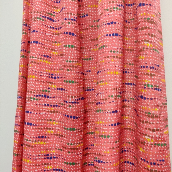 Keren Made in Korea Maxi Hot Pink Print Maxi Dress - Picture 3 of 6